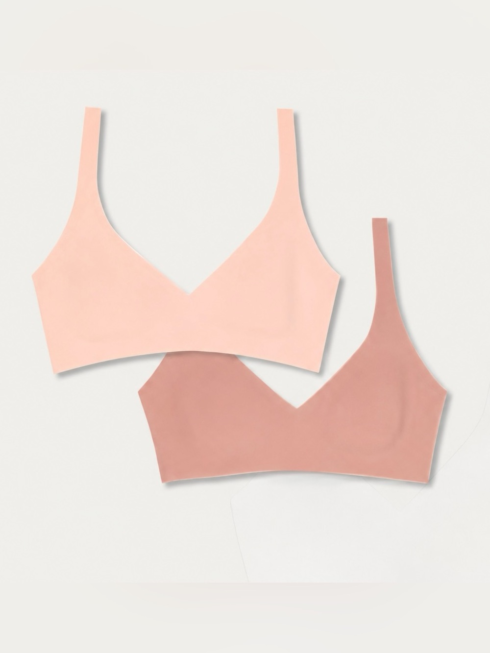 Bombas | 2-Piece Bundle No Show Plunge Bralette, M